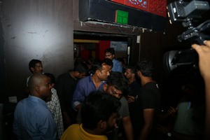 Jakkanna Movie Team Visits Hyderabad Theaters